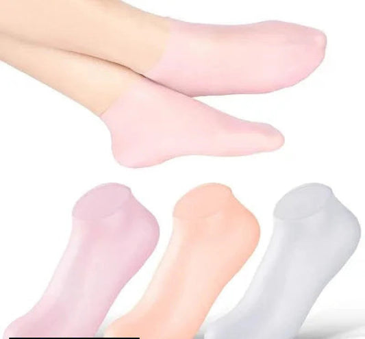 2 Pcs Silicon Socks Moisturizer+Soft