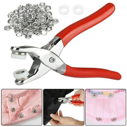 Plier Button Press Tool For all Clouth With free Button