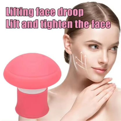 Silicone V-Face Lifter - Double Chin Slimming & Skin Firming Tool for Facial Contouring