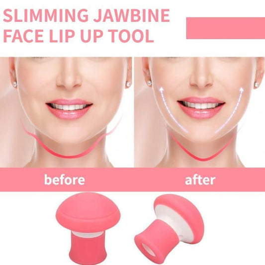 Silicone V-Face Lifter - Double Chin Slimming & Skin Firming Tool for Facial Contouring